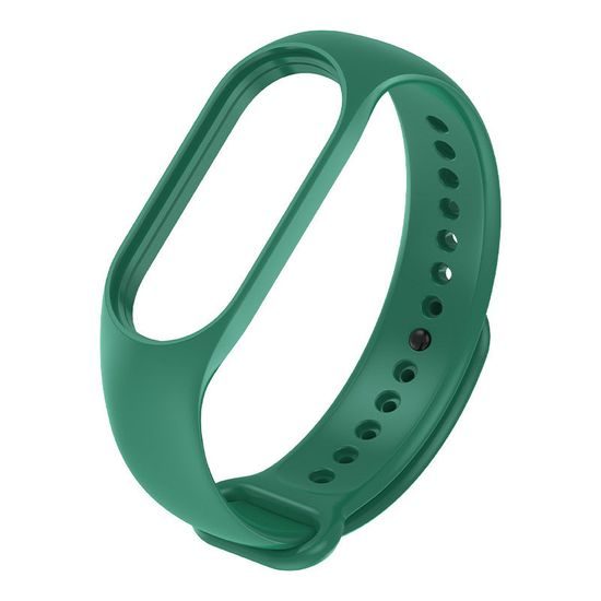 Brățară de silicon pentru Xiaomi Smart Band 7, verde închis