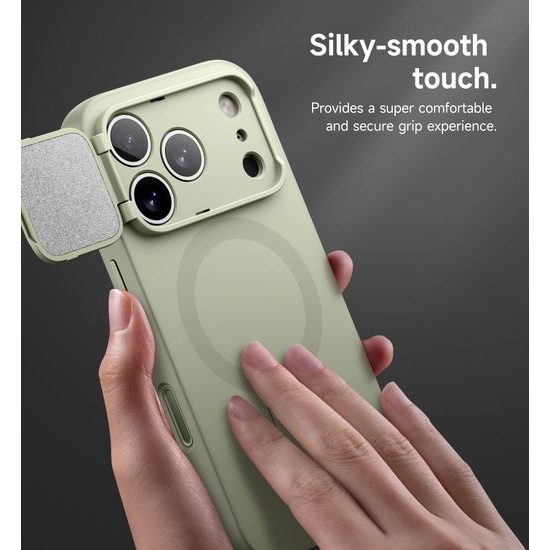 Suritch MagSafe Kickstand Camprotector θήκη iPhone 17 Pro Max, πράσινη