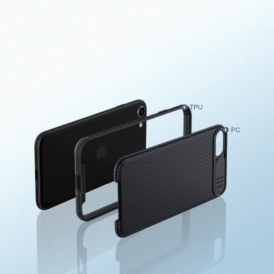 Nillkin Camshield, iPhone 7 / 8 / SE 2020 / 2022, crna