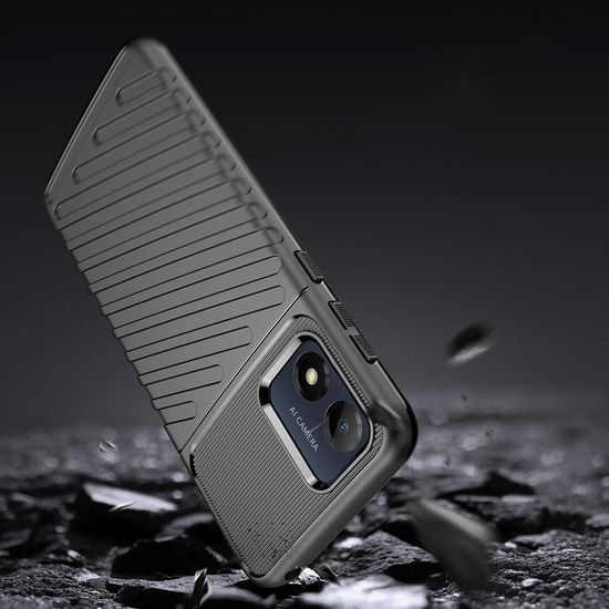 Husă Thunder, Motorola Moto E13, neagră