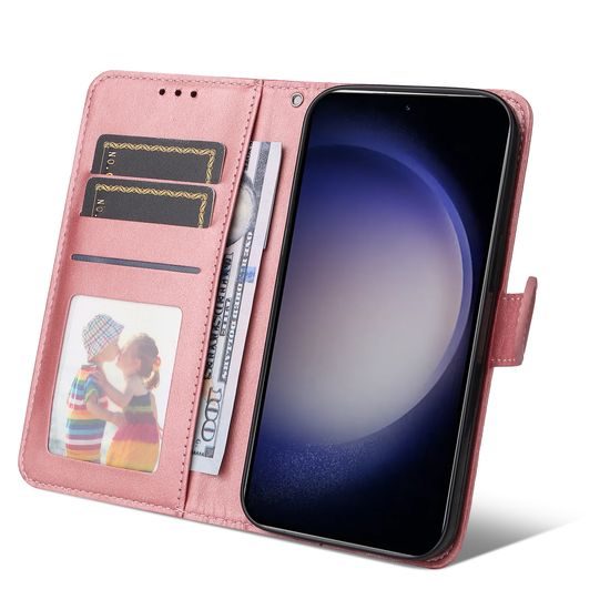 Magnet Hülle, Samsung Galaxy S25, Rosa