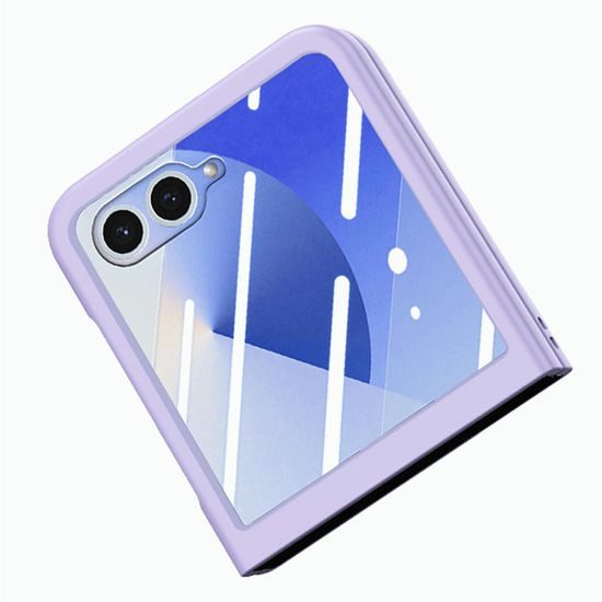 Θήκη Skin Feeling, Samsung Galaxy Z Flip 7, μωβ