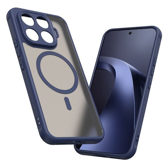 Techsuit HaloFrost II MagSafe ümbris Xiaomi 17T Pro – sinine
