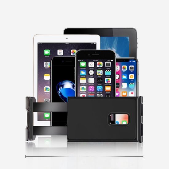 Βάση τηλεφώνου / tablet 4–11" για αεραγωγό, μαύρη