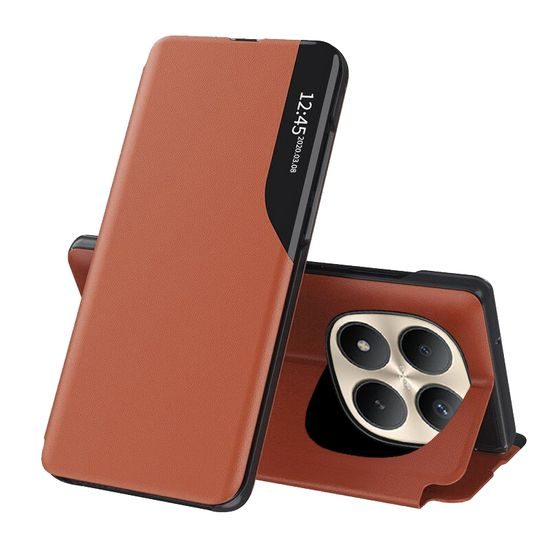 Custodia Eco Leather View Case, Xiaomi Redmi Note 15 Pro Plus 5G / Poco M8 Pro 5G, arancione