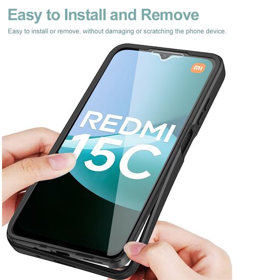 Xiaomi Redmi 15C ümbris – JP Defense colorful – must