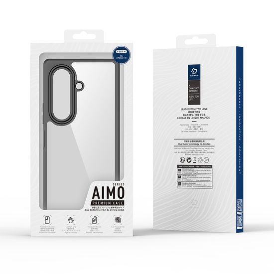 Dux Ducis Aimo Schutzhülle für Samsung Galaxy Z Fold8 Ultra - Polycarbonat TPU Case - Schwarz