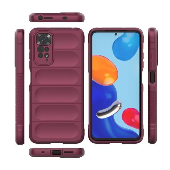 Magic Shield maska, Xiaomi Redmi Note 11, bordo