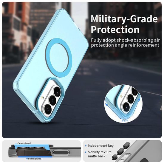 Techsuit CandyCase MagSafe, Samsung Galaxy S26 Plus, μπλε