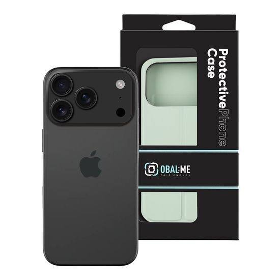 OBAL:ME SmoothTouch Θήκη για iPhone 17 Pro, ανοιχτό πράσινο