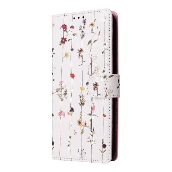 Magnet Case, Samsung Galaxy A16, luční kvítí