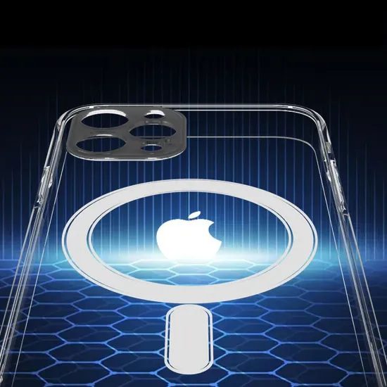 Obal Clear Mag Cover, iPhone 12 Pro, priehľadný