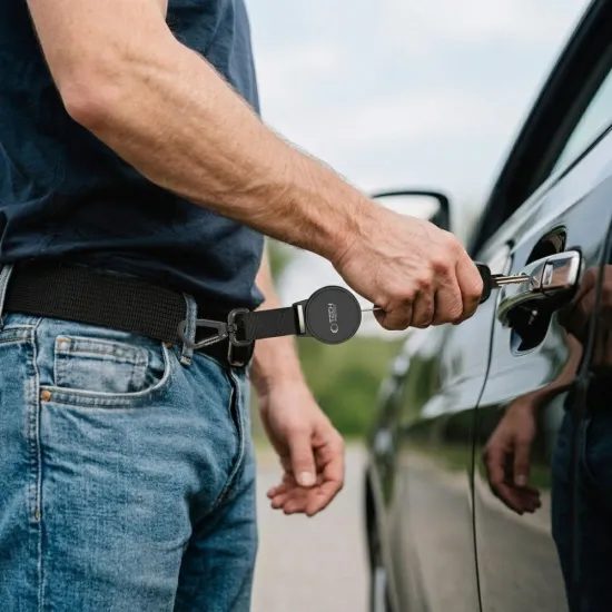 Tech-Protect UrbanLoop Suport de Siguranță Anti-Furt, negru