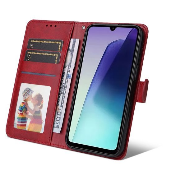 Μαγνητική Θήκη, Xiaomi Redmi 14C, κόκκινη