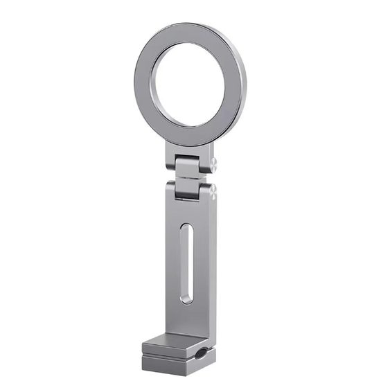 Καθολική μαγνητική MagSafe αναδιπλούμενη βάση τηλεφώνου για ταξίδια, αεροπλάνο και γραφείο, γκρι