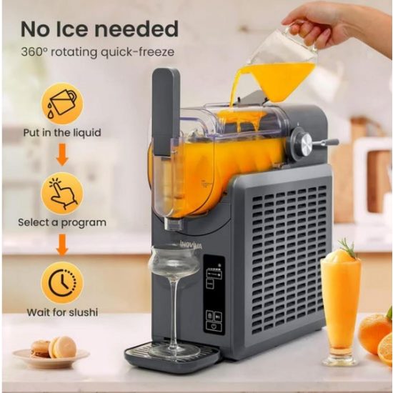 Inoviva Slushie Machine S1.2 παρασκευαστής παγωμένων ποτών, 2,0 l