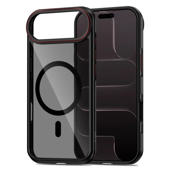 Tech-Protect MagHybrid MagSafe, iPhone Air, κόκκινο-μαύρο