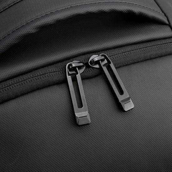 JP Rucksack B22 - Multifunktionaler Tagesrucksack 44x30x14 cm - Schwarz