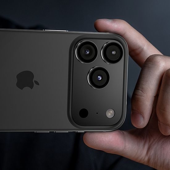 iPhone 18 Pro / 18 Pro Max kaamera kaitseklaas – Benks DR Sapphire – must