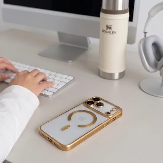 Tech-Protect MagFlex MagSafe iPhone 17 Pro Max / 18 Pro Max, lesklá zlatá