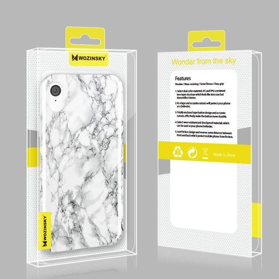 Forcell Marble, Samsung Galaxy A21S, mramor