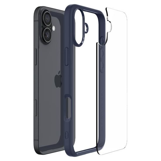 Spigen Ultra hybrid ovitek za mobilni telefon, iPhone 16, moder