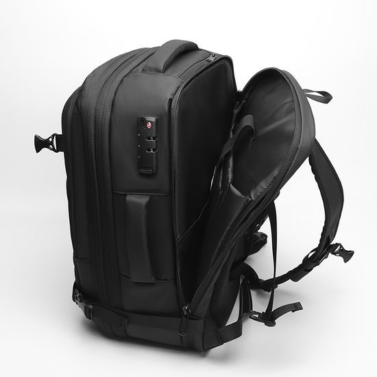 JP Batoh B23 s vákuovým kompresným vakom, 48*31*22~27 cm, čierny