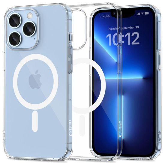 Tech-Protect FlexAir MagSafe Hoesje - iPhone 13 Pro - Transparant (Anti-geel)