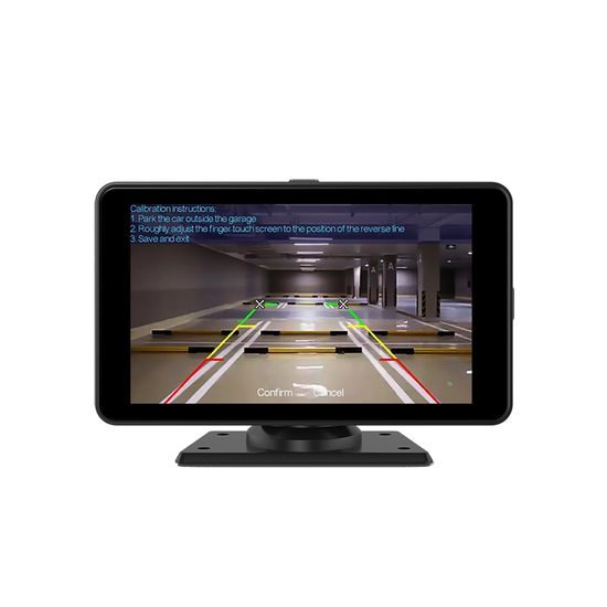 7" CarPlay zaslon za auto s bežičnim CarPlay i Android Auto, 2K autokamerom i stražnjom kamerom