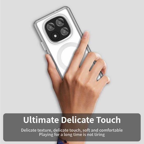 Techsuit CandyCase MagSafe, Xiaomi Redmi Note 14 Pro Plus 5G, λευκό