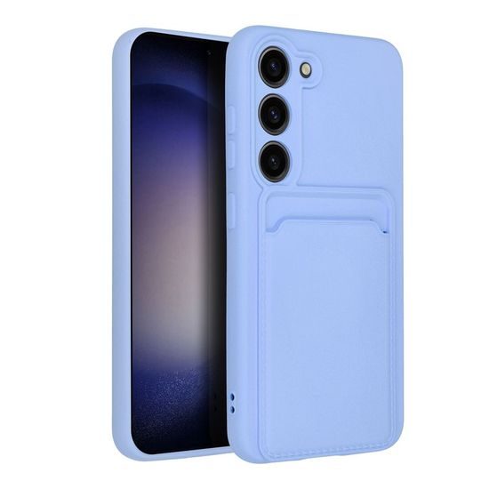 Card Case obal, Samsung Galaxy S23, fialový
