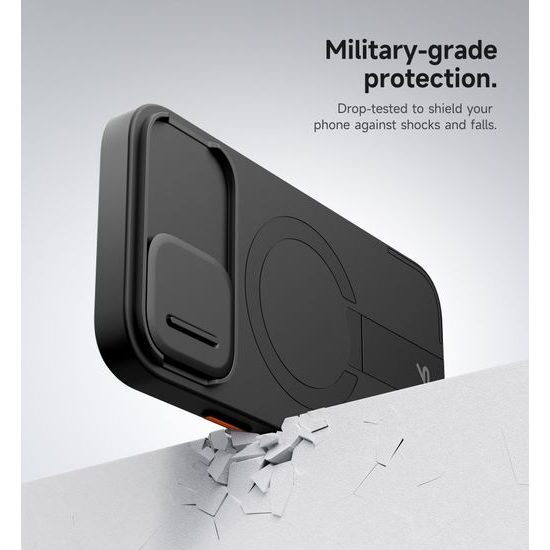 Θήκη Suritch MagSafe με Βάση Στήριξης για iPhone 12 / 12 Pro, Μαύρη