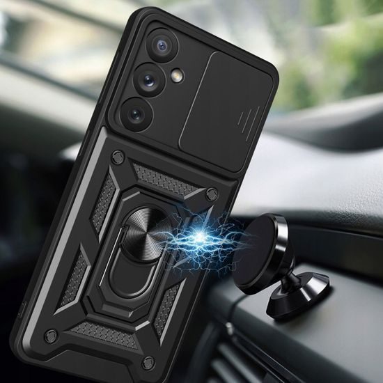 Techsuit CamShield, Samsung Galaxy A25 5G, crni