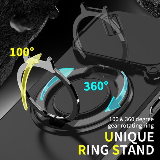 Custodia Camslide Stand, iPhone 17 Pro, nero