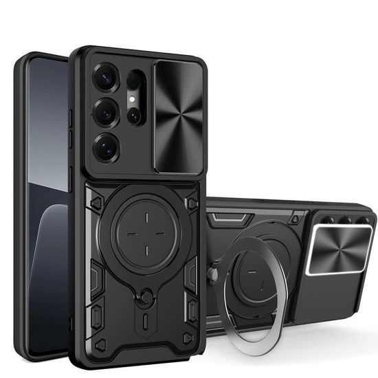 Θήκη Camshield Ring, Samsung Galaxy S26 Ultra, μαύρη