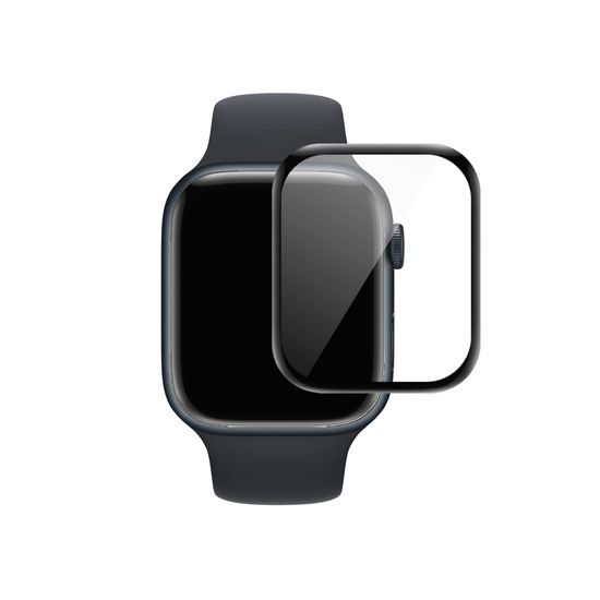 JP Watch Glass hibrid üveg, Apple Watch 7/8/9 (45 mm), fekete