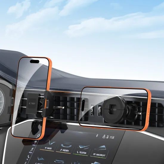 Tech-Protect N62 Univerzalni MagSafe Avto Držalo 2v1, črn