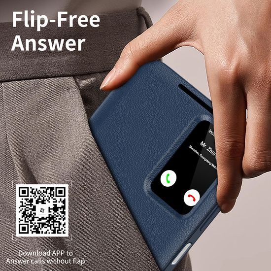 Techsuit SmartView, Samsung Galaxy A17 4G / 5G / A26 5G, μπλε