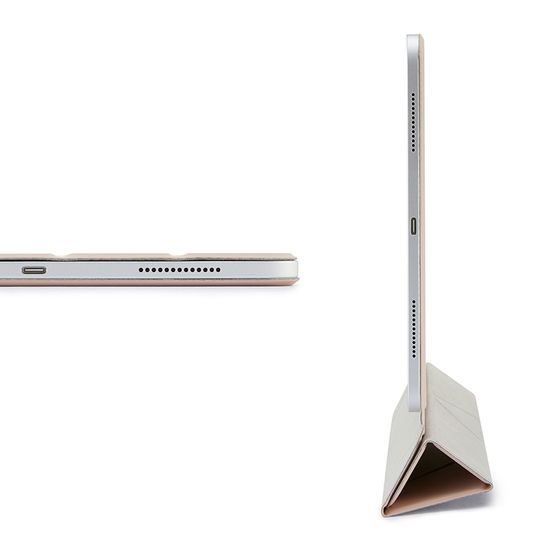 Pipetto Origami Folio θήκη, Apple iPad Pro 12.9, 2018 / 2020 / 2021 / 2022, iPad Air 13 2024 / 2025, ροζ