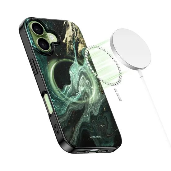 Tech-Protect Lamano MagSafe θήκη, iPhone 17, verde aura
