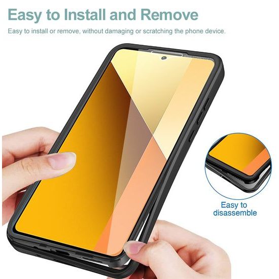 JP Defense colorful obal, Xiaomi 14T Pro, černý