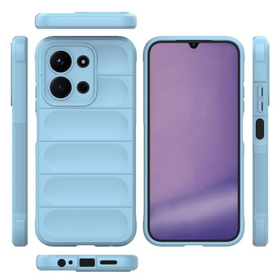 Θήκη Wency Magic Shield, Xiaomi Redmi 15C, μπλε