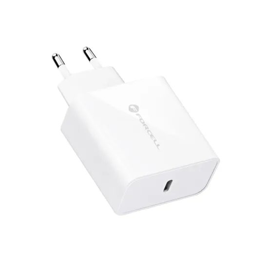 Προσαρμογέας Forcell με σύνδεσμο USB-C, 3A, 45W με λειτουργία φόρτισης PD και QC 4.0