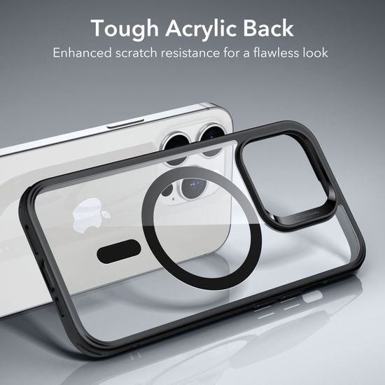 Zaštita ESR CH HaloLock MagSafe iPhone 14 Pro Max, clear black