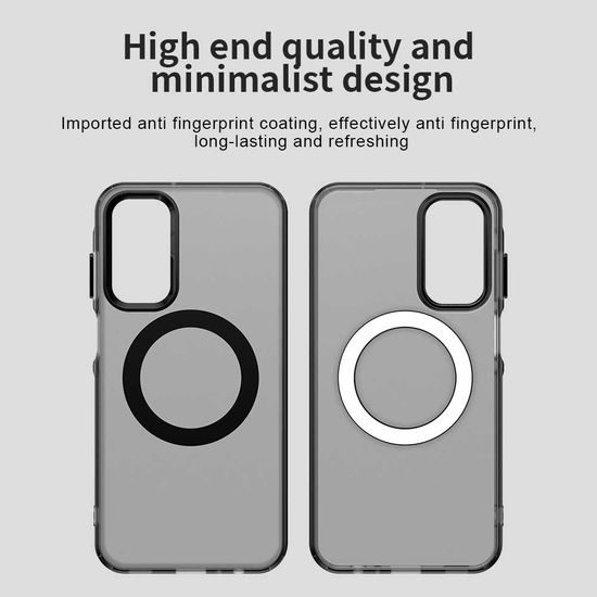 Techsuit CandyCase MagSafe, Samsung Galaxy A15 4G / 5G, μαύρο