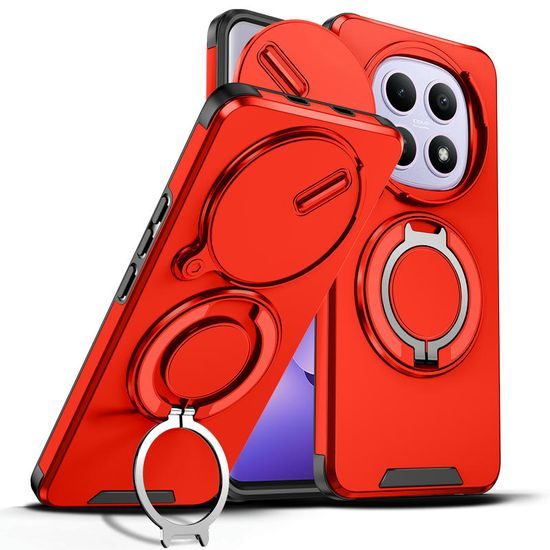 Θήκη Camslide Stand, Xiaomi Redmi Note 15 5G, κόκκινη