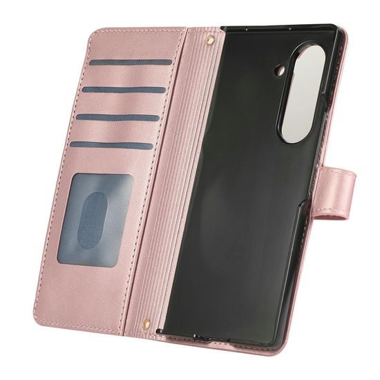 Etui Glamour, Samsung Galaxy Z Fold 8 Ultra, różowe