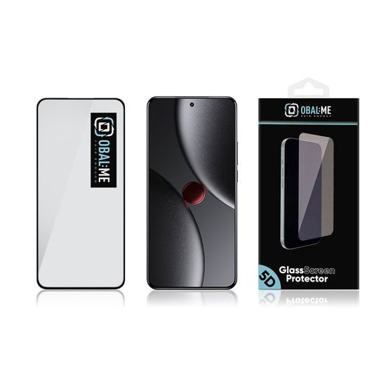 OBAL:ME 5D Σκληρυμένο Γυαλί για Xiaomi 15 Ultra, μαύρο