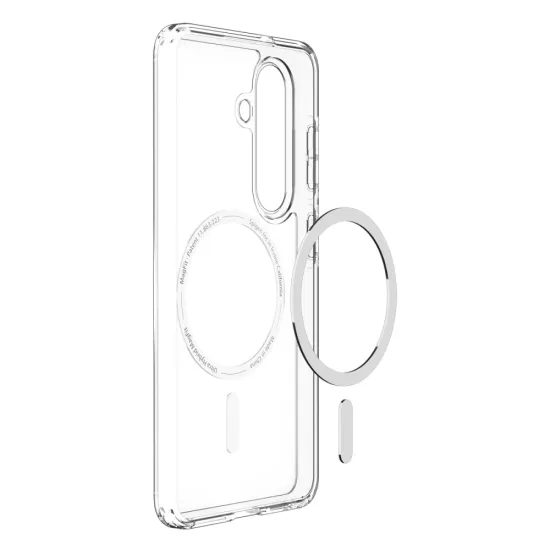 Spigen Ultra Hybrid Mag cu MagSafe, Samsung Galaxy S26, alb