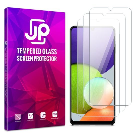 JP hosszú csomag edzett üveg, 3 szemüveg telefonhoz, Samsung Galaxy A22 4G